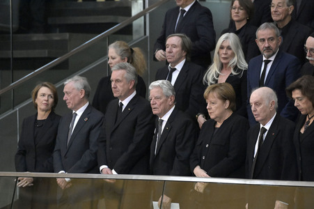 Trauerstaatsakt für den verstorbenen Bundestagspräsidenten a.D. Wolfgang Schäuble in Berlin