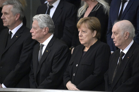 Trauerstaatsakt für den verstorbenen Bundestagspräsidenten a.D. Wolfgang Schäuble in Berlin
