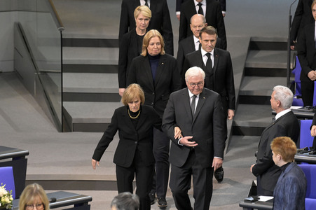 Trauerstaatsakt für den verstorbenen Bundestagspräsidenten a.D. Wolfgang Schäuble in Berlin