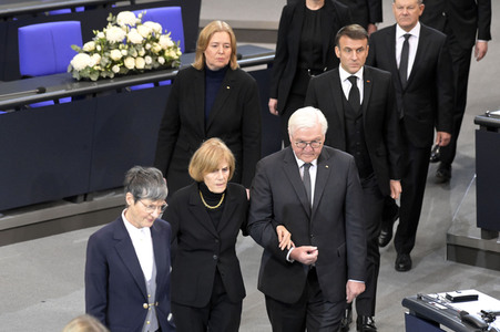 Trauerstaatsakt für den verstorbenen Bundestagspräsidenten a.D. Wolfgang Schäuble in Berlin