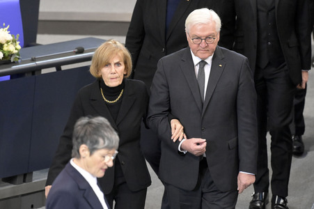 Trauerstaatsakt für den verstorbenen Bundestagspräsidenten a.D. Wolfgang Schäuble in Berlin
