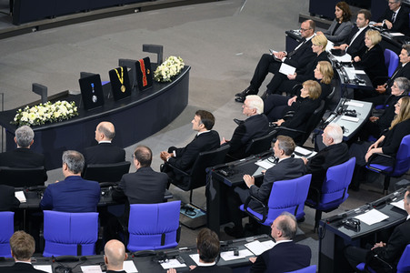 Trauerstaatsakt für den verstorbenen Bundestagspräsidenten a.D. Wolfgang Schäuble in Berlin
