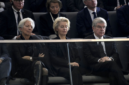 Trauerstaatsakt für den verstorbenen Bundestagspräsidenten a.D. Wolfgang Schäuble in Berlin
