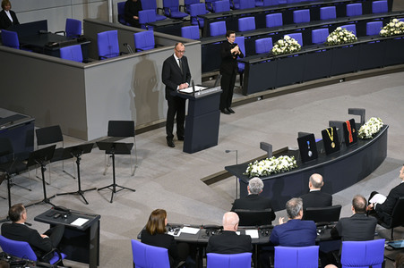 Trauerstaatsakt für den verstorbenen Bundestagspräsidenten a.D. Wolfgang Schäuble in Berlin