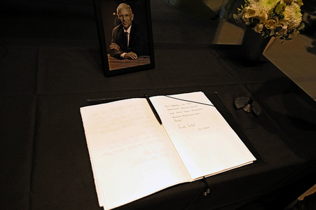 Trauerstaatsakt für den verstorbenen Bundestagspräsidenten a.D. Wolfgang Schäuble in Berlin