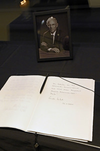 Trauerstaatsakt für den verstorbenen Bundestagspräsidenten a.D. Wolfgang Schäuble in Berlin