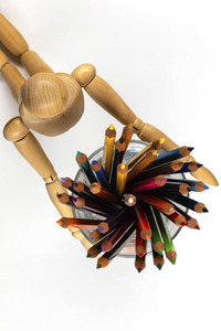 Symbolfoto Buntstift