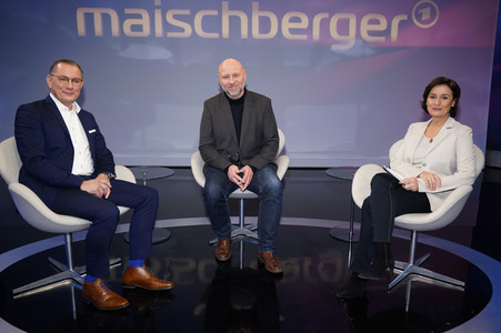 Talkshow 'maischberger' in Berlin