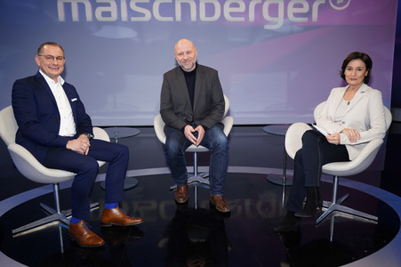Talkshow 'maischberger' in Berlin