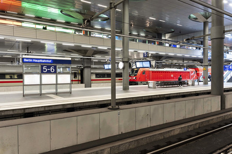 GDL Bahnstreik im Januar 2024 in Berlin