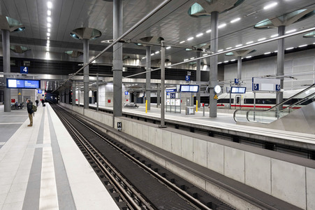 GDL Bahnstreik im Januar 2024 in Berlin