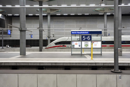 GDL Bahnstreik im Januar 2024 in Berlin
