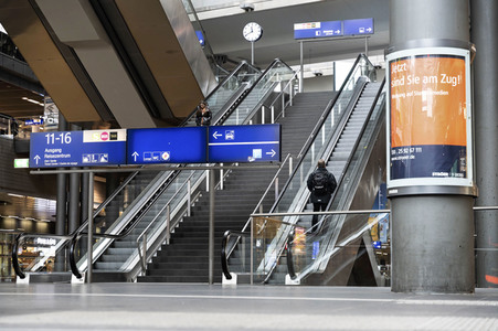 GDL Bahnstreik im Januar 2024 in Berlin