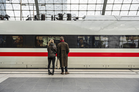 GDL Bahnstreik im Januar 2024 in Berlin