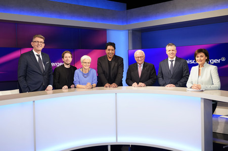 Talkshow 'maischberger' in Berlin
