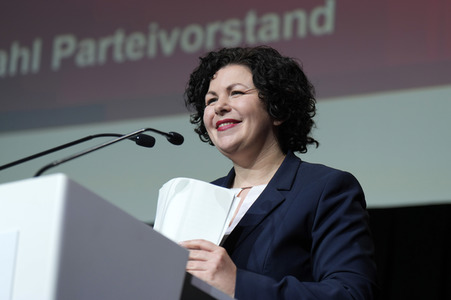 Erster Parteitag des Bündnisses Sahra Wagenknecht in Berlin