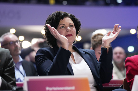 Erster Parteitag des Bündnisses Sahra Wagenknecht in Berlin