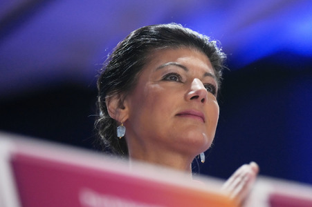 Erster Parteitag des Bündnisses Sahra Wagenknecht in Berlin