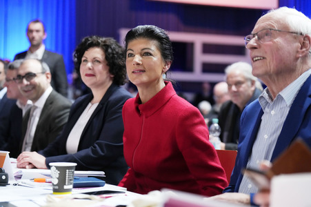 Erster Parteitag des Bündnisses Sahra Wagenknecht in Berlin