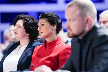 Erster Parteitag des Bündnisses Sahra Wagenknecht in Berlin