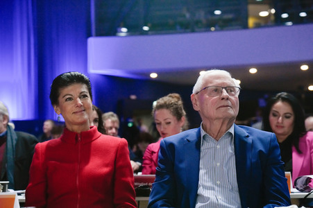 Erster Parteitag des Bündnisses Sahra Wagenknecht in Berlin