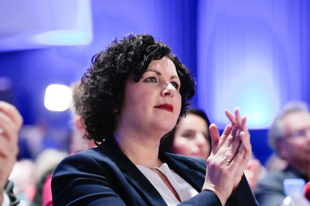 Erster Parteitag des Bündnisses Sahra Wagenknecht in Berlin