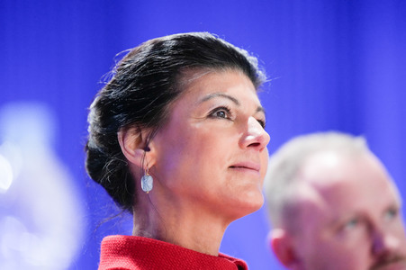 Erster Parteitag des Bündnisses Sahra Wagenknecht in Berlin