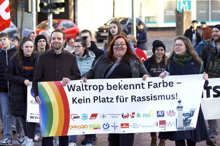 Demo gegen Rechts in Waltrop