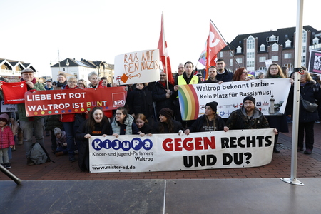 Demo gegen Rechts in Waltrop