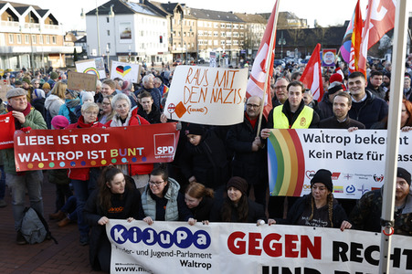 Demo gegen Rechts in Waltrop