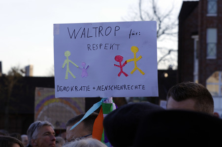 Demo gegen Rechts in Waltrop