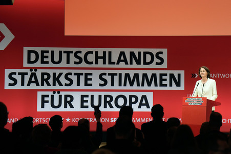 Europadelegiertenkonferenz der SPD in Berlin