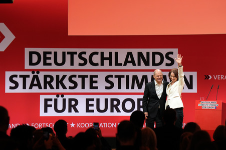 Europadelegiertenkonferenz der SPD in Berlin