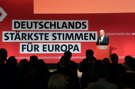 Europadelegiertenkonferenz der SPD in Berlin