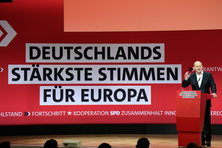 Europadelegiertenkonferenz der SPD in Berlin