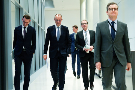Fraktionssitzung der CDU/CSU-Bundestagsfraktion in Berlin
