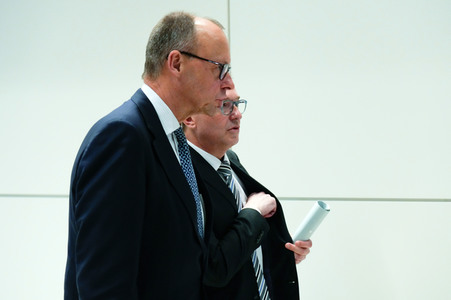 Fraktionssitzung der CDU/CSU-Bundestagsfraktion in Berlin