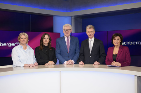 Talkshow 'maischberger' in Berlin