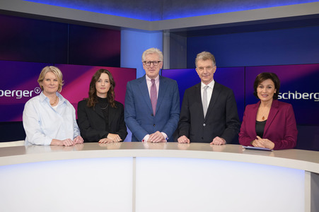Talkshow 'maischberger' in Berlin