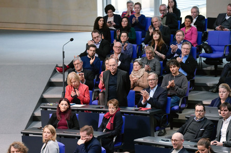 152. Sitzung des Deutschen Bundestages in Berlin