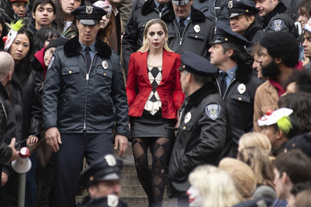 Dreharbeiten 'Joker: Folie à Deux' in New York