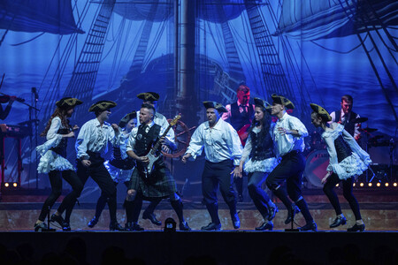Tanzshow 'Cornamusa - World of Pipe Rock and Irish Dance' in Erf
