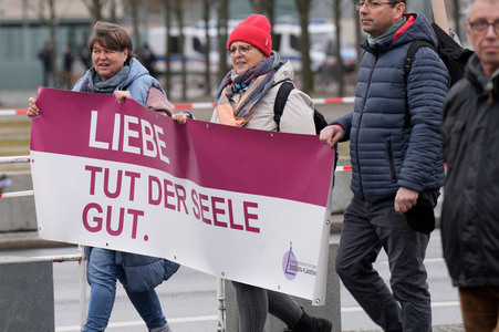 Demo gegen Rechts in Berlin