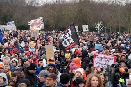 Demo gegen Rechts in Berlin