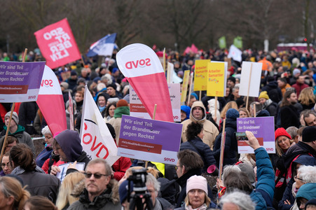 Demo gegen Rechts in Berlin