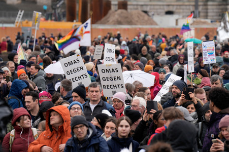 Demo gegen Rechts in Berlin