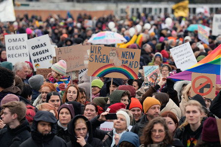 Demo gegen Rechts in Berlin