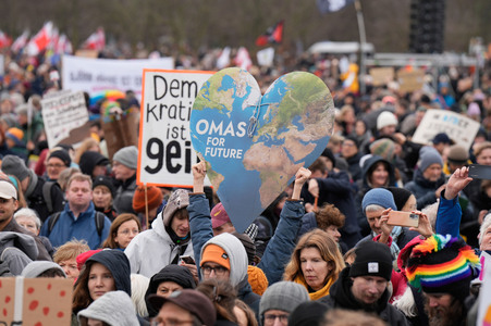 Demo gegen Rechts in Berlin