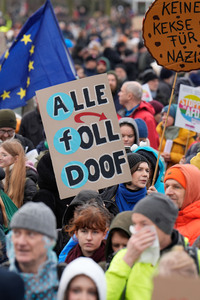 Demo gegen Rechts in Berlin
