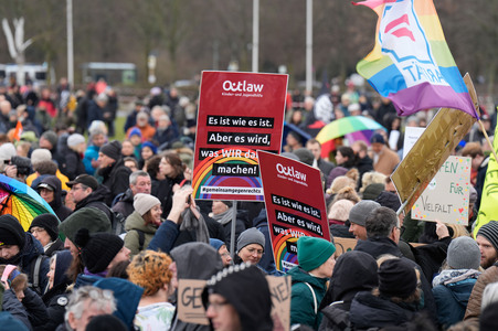 Demo gegen Rechts in Berlin